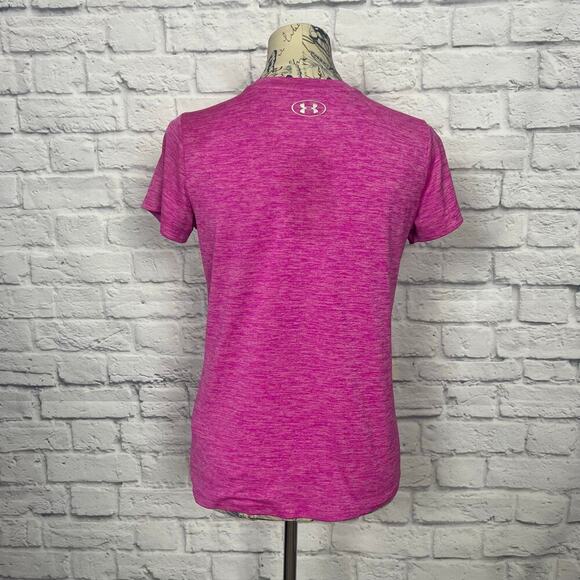 Under Armour Pink Women's T-Shirt - Picture 4 of 7